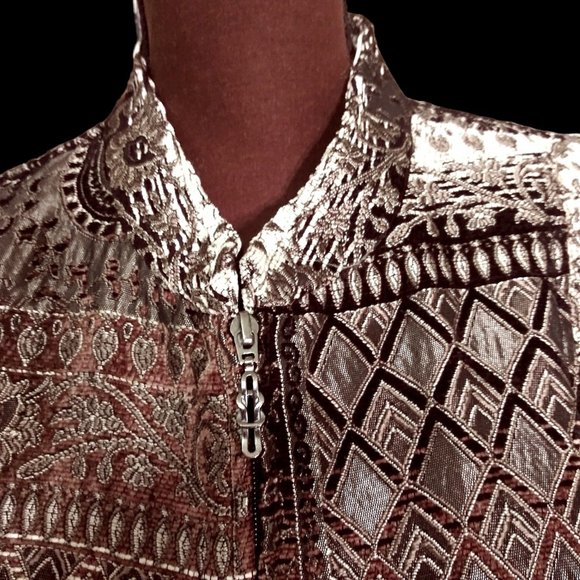 Vintage Jacket, Dressbarn Woman, Dressy Jacket, Size 14/16 Jacket, Plus Size - Picture 2 of 16